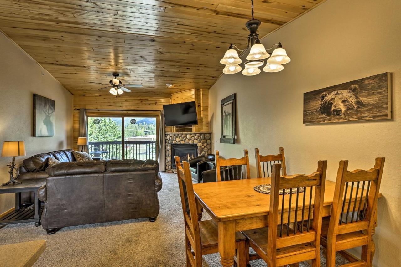 Mountain-View Condo With Deck Walk To Grand Lake Exterior foto