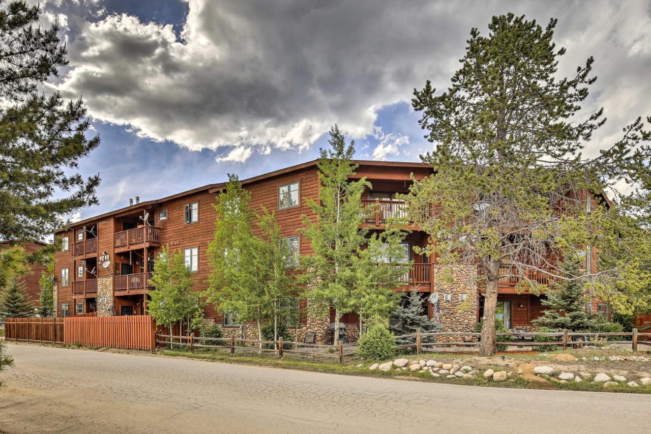 Mountain-View Condo With Deck Walk To Grand Lake Exterior foto